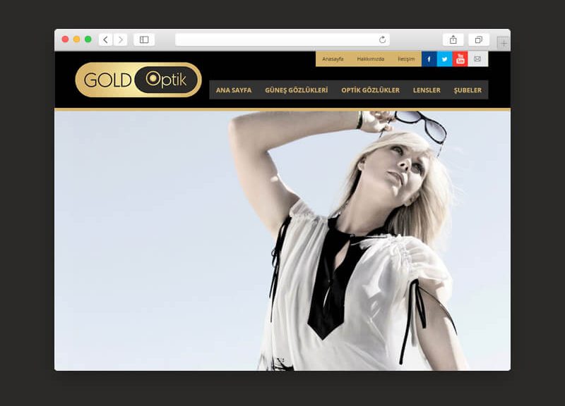 gold optik web site