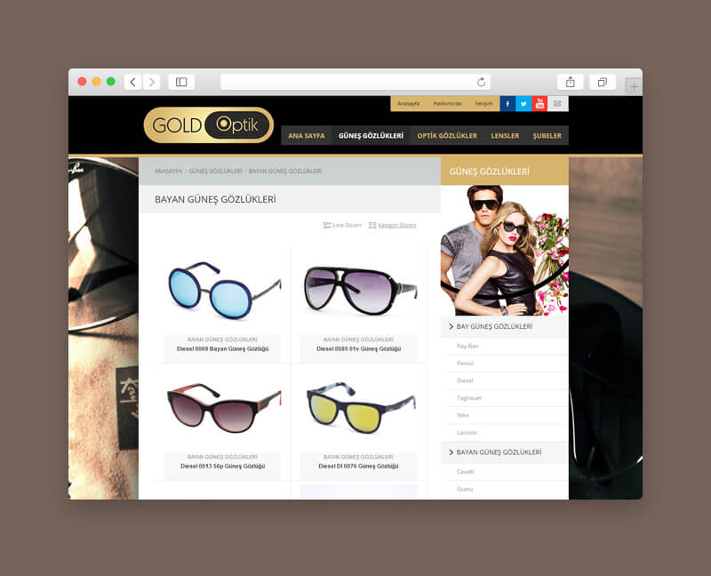 gold optik web tasarim