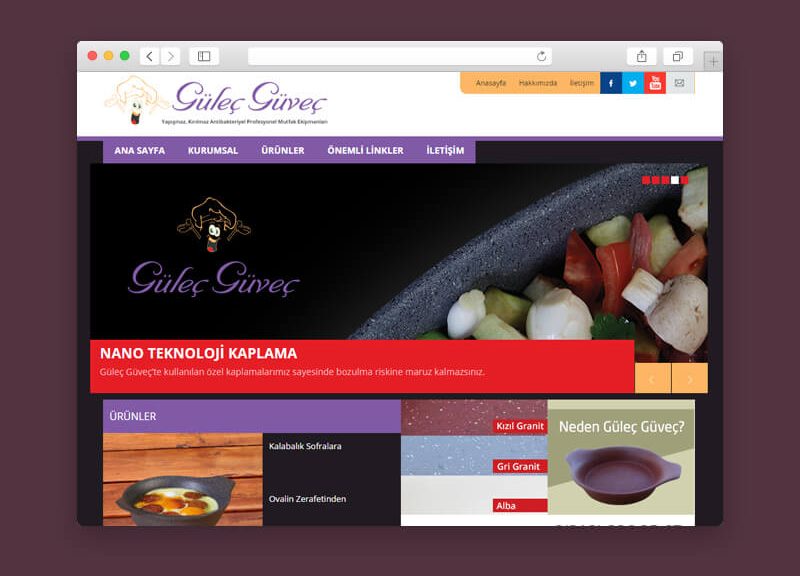 Güleç güveç web sitesi